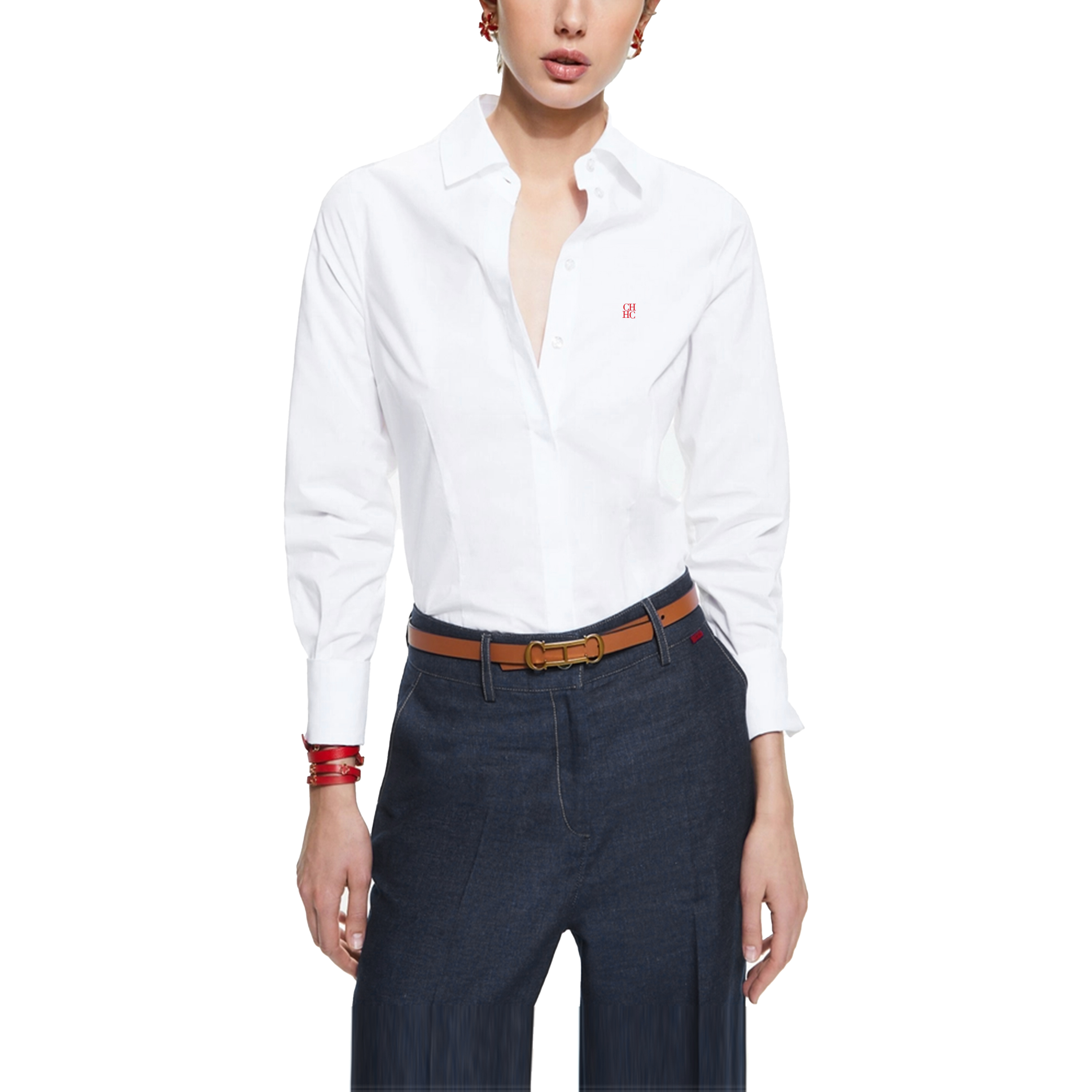 Formal Dress Female - 2025 Women Shirts Sexy Solid Color