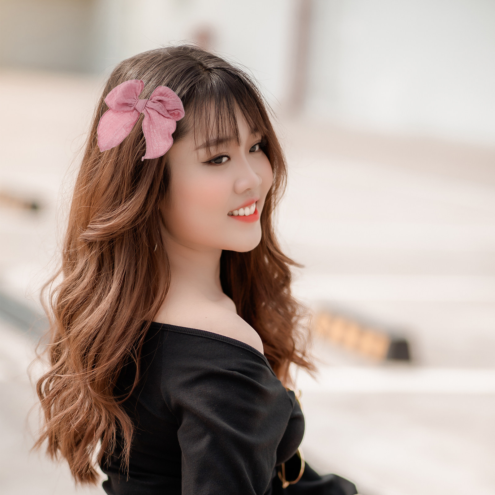 Formal Wear Hairstyles For Women - 4Pcs Bowknot Hair Clips for and