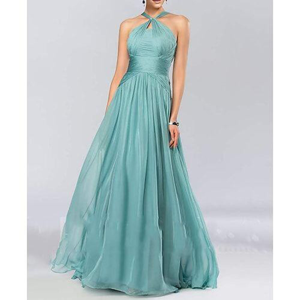 Formal Dress Female - Green Elegant Evening Dresses Women A
