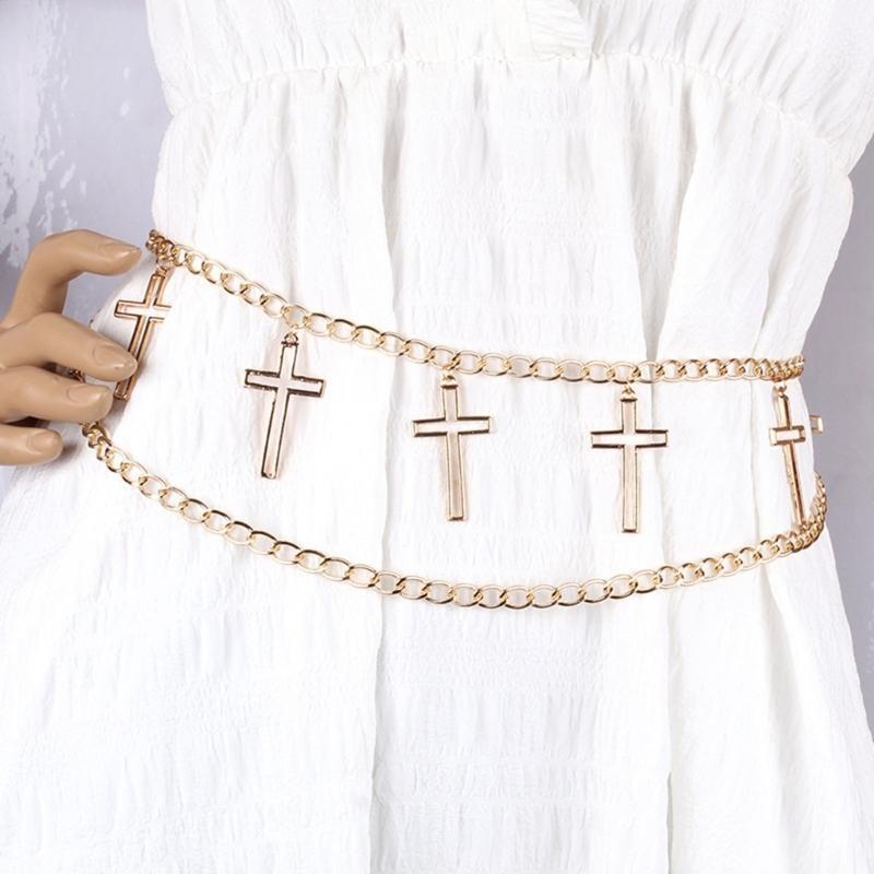 39BD Cool Crossed Pendant Wais - Women Formal Event Wear のレビューと価格