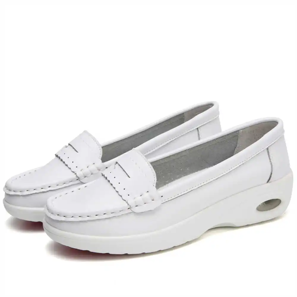 Thick Sole Slipon White Traine - Women'S Formal Wear Uk のレビューと価格