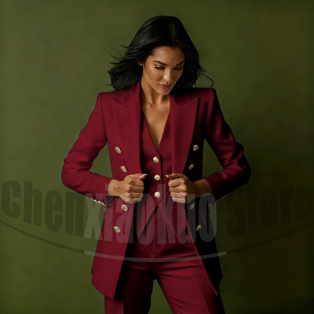 Women's Double Breasted Three  - Women Formal Wear Blazers のレビューと価格