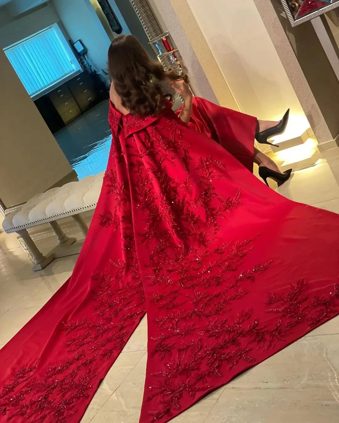 Customized Ankle Length Sheath - Women Formal Party Wear Dress のレビューと価格