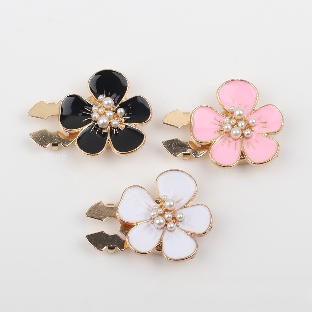 1pc Pearl Camellia Button Cove - Women'S Formal Wear Blouse のレビューと価格