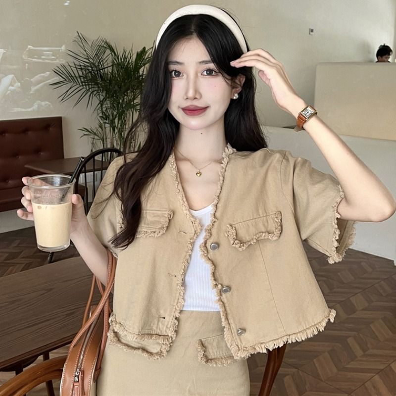 Short 2 Pieces Skirt Sets For  - Women Formal Event Wear のレビューと価格