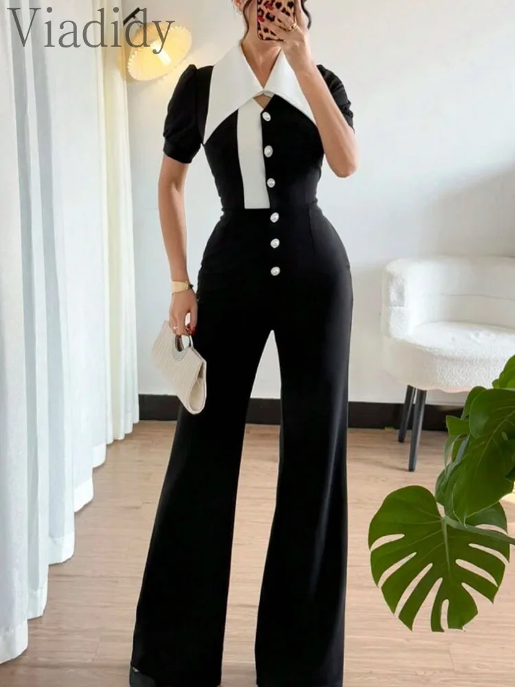 Women's Elegant Color Block La - Women'S Formal Jumpsuit Evening Wear のレビューと価格