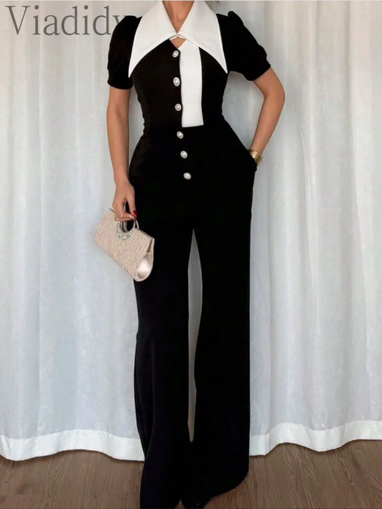 Women's Elegant Color Block La - Women'S Formal Jumpsuit Evening Wear のレビューと価格