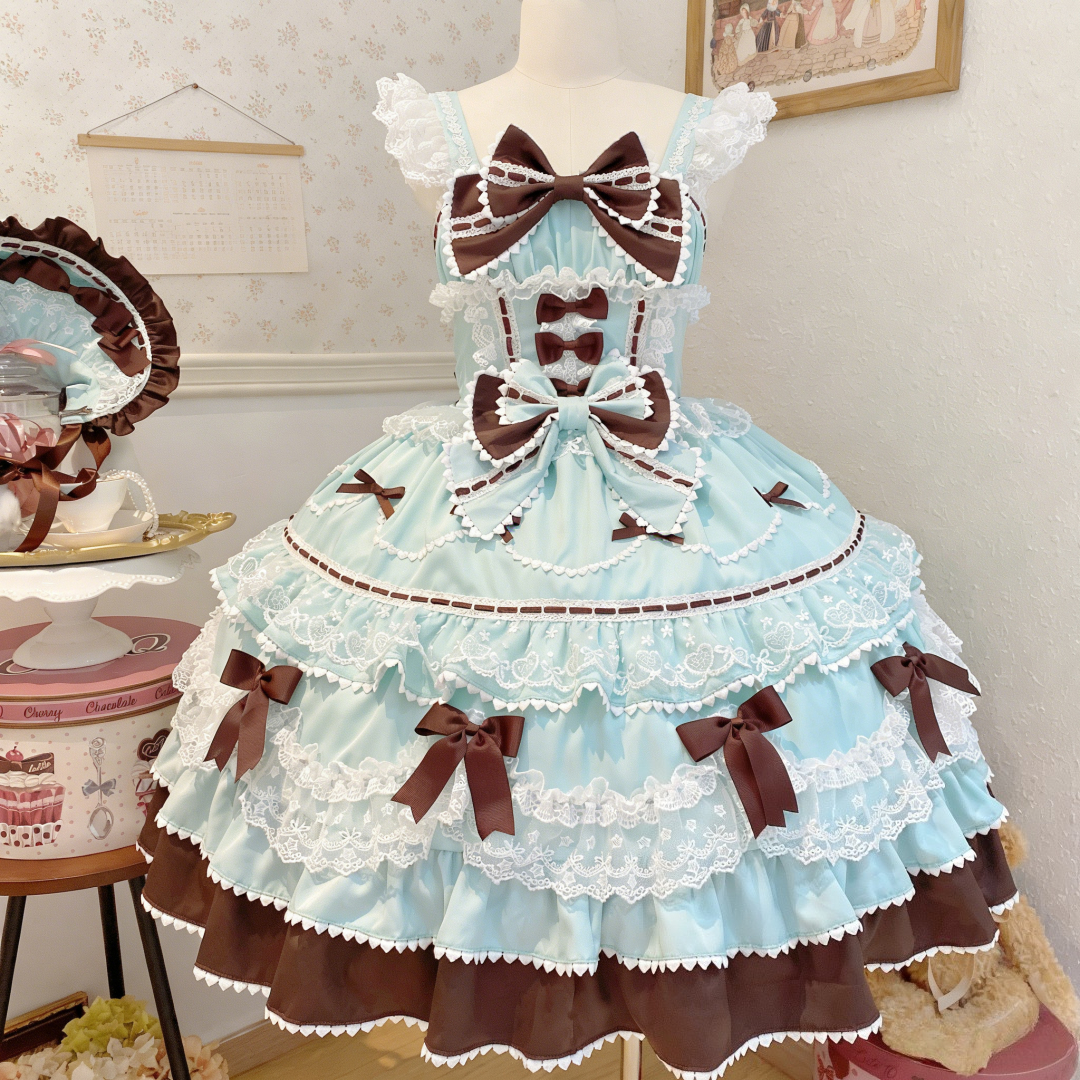 Japanese Cosplay Lolita 2 Piec - Shift Dress Sleeveless のレビューと価格