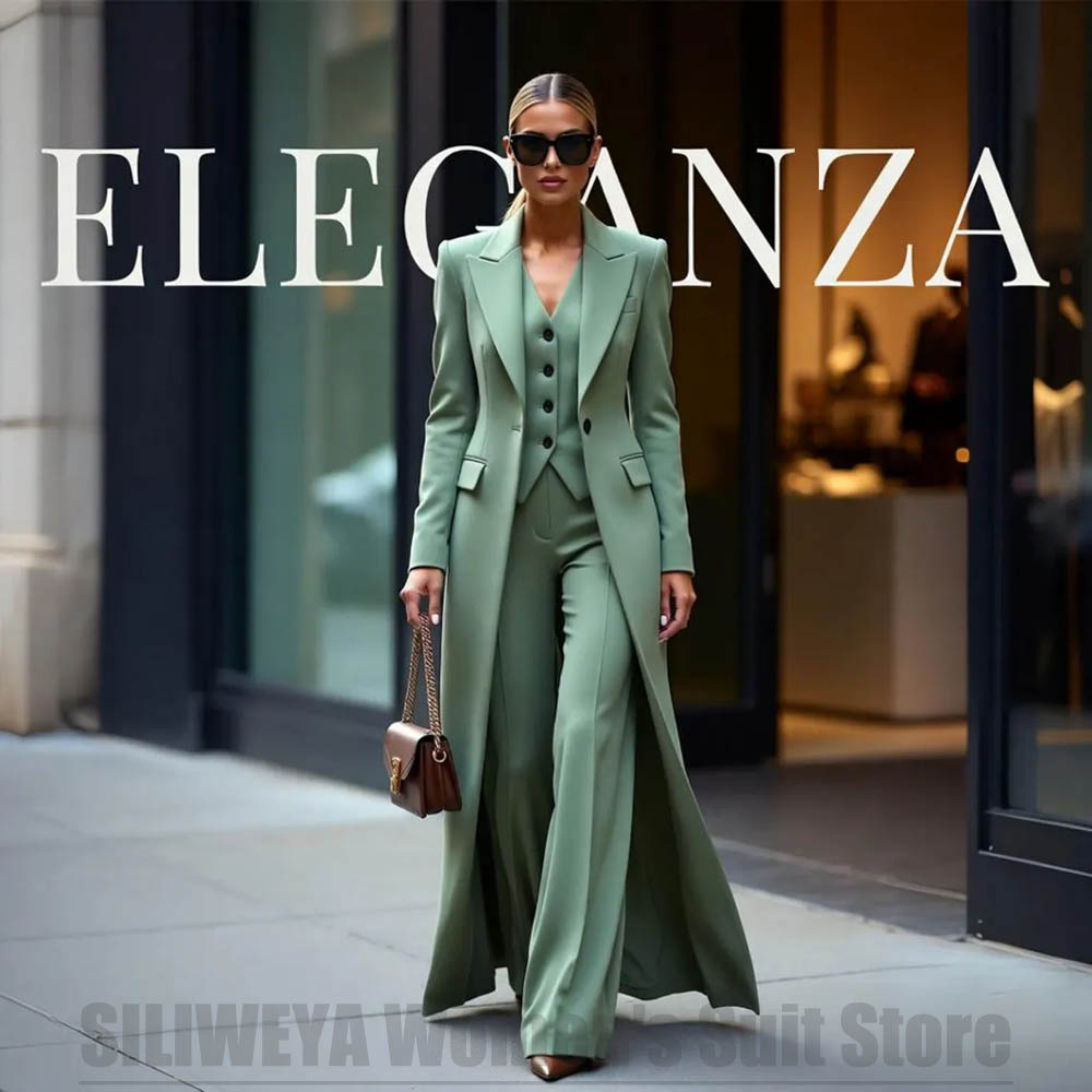 Chic Women's Suit Set Three Pi - Women Formal Wear Blazers のレビューと価格