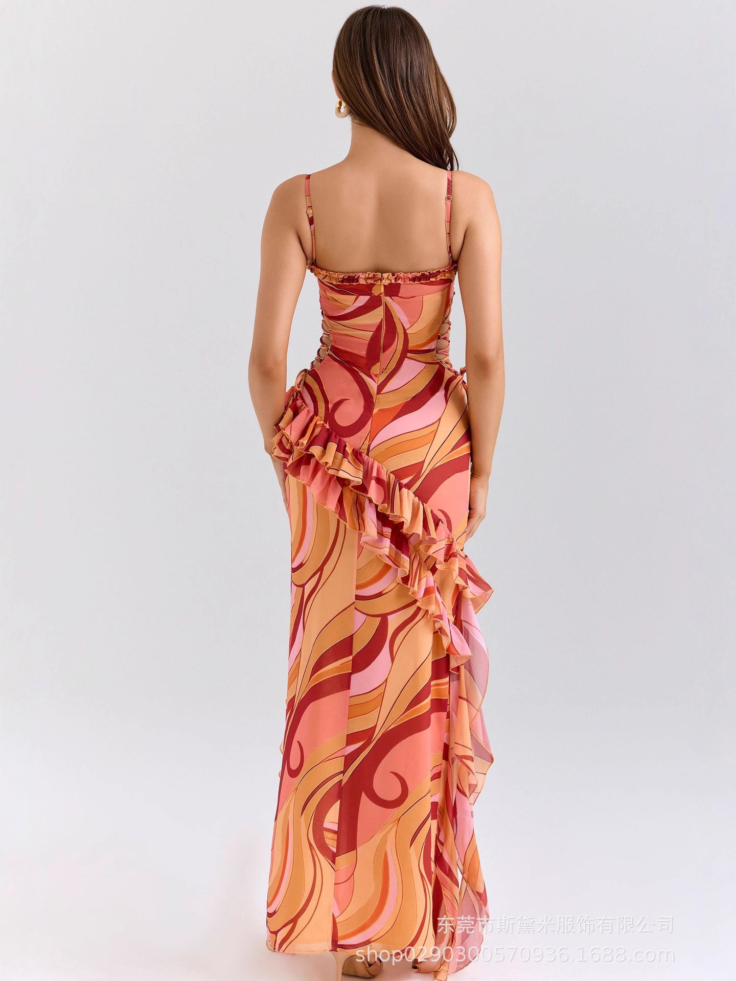 Floral Printed Women Prom Dres - Women'S Red Formal Wear のレビューと価格