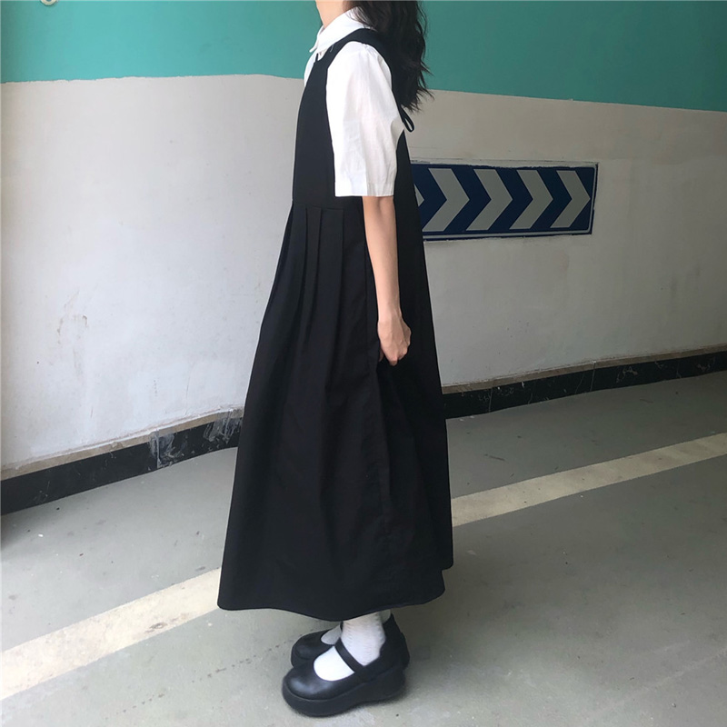 Two Piece Sets Women Japanese  - Shift Dress Sleeveless のレビューと価格
