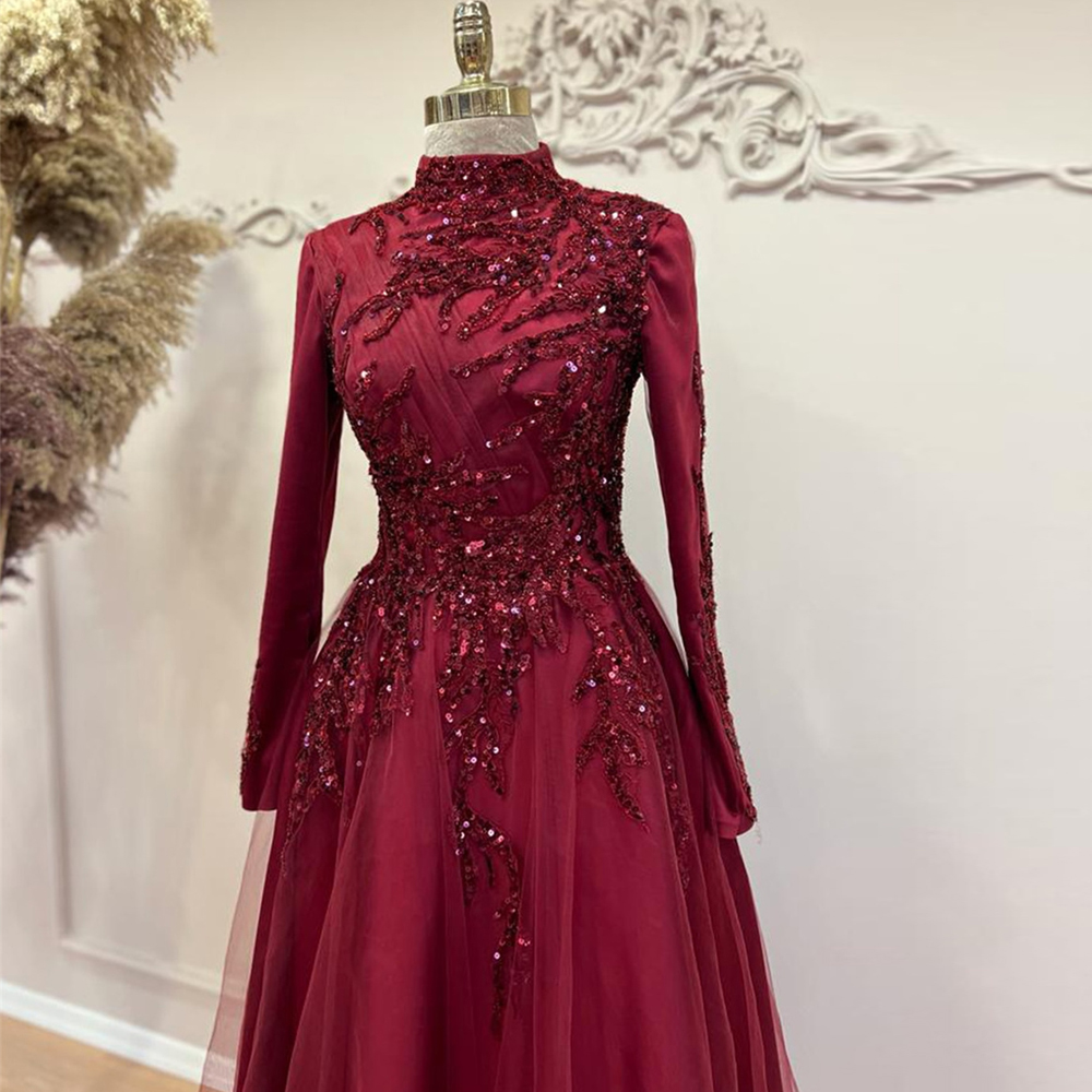 Beads Ankle Length A Line Prom - Women Formal Party Wear Dress のレビューと価格