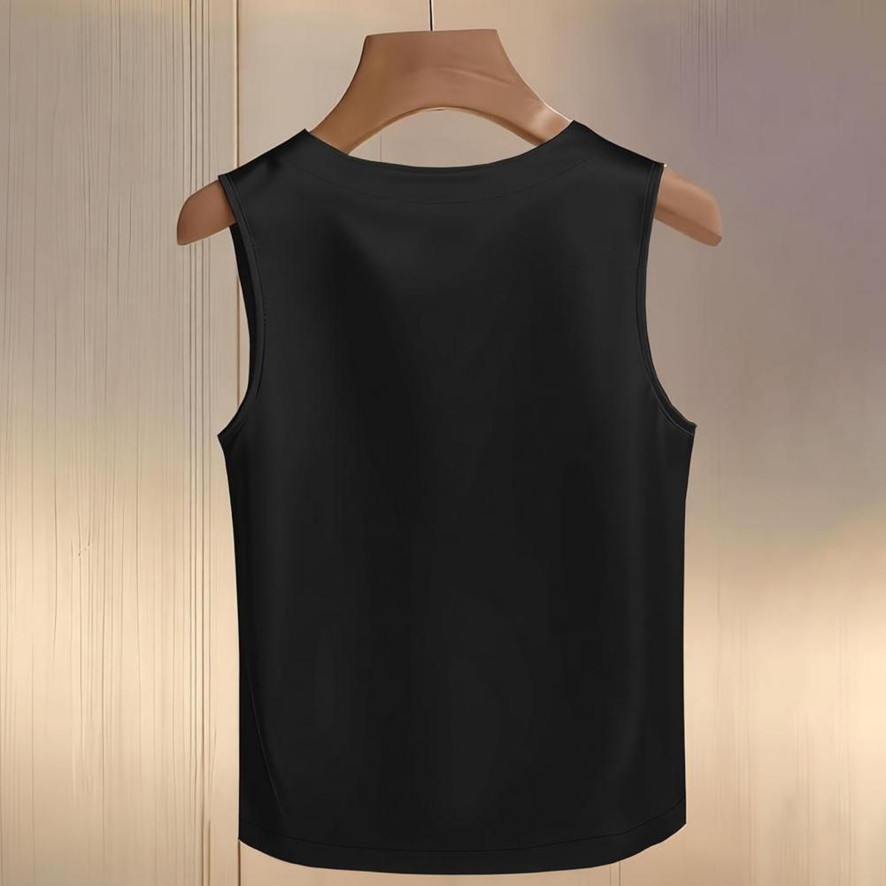Silky Vest Women’s Silky Satin - Women'S Formal Wear Blouse のレビューと価格