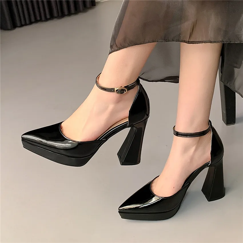 Red Black Patent Leather Platf - Women'S Red Formal Wear のレビューと価格