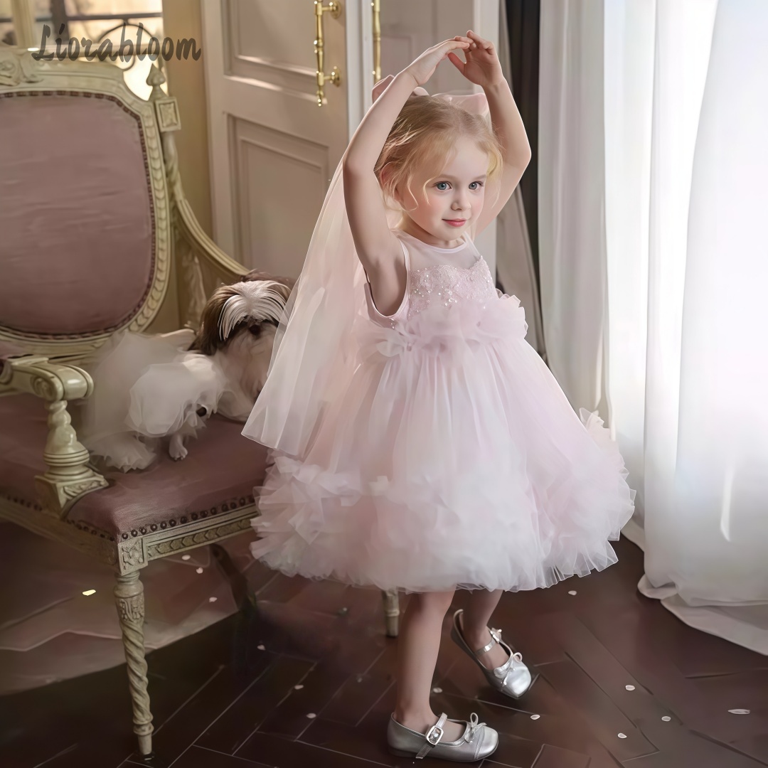 Girls' Tulle Gown Layered Skir - Women Formal Wear Designers のレビューと価格