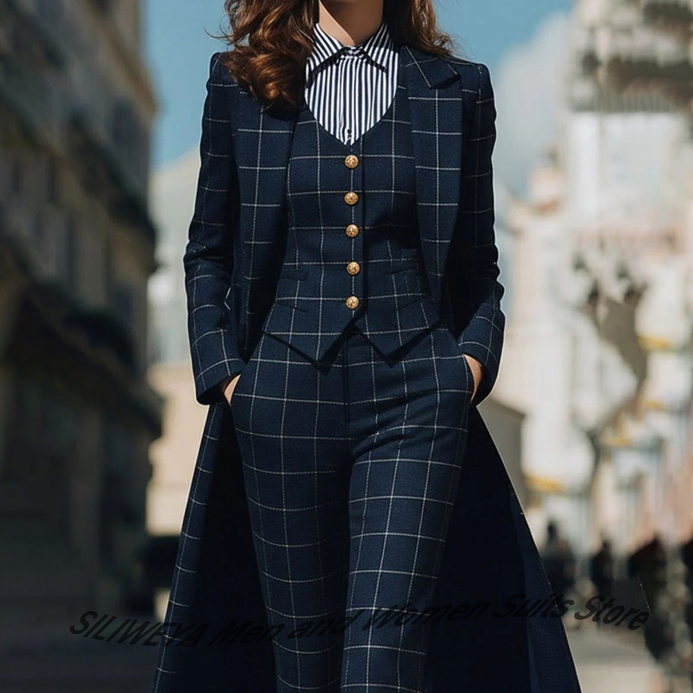 Sophisticated Navy Blue Women' - Women Formal Wear Blazers のレビューと価格