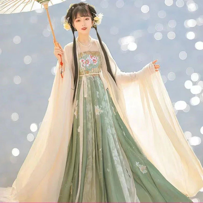 Chinese Style Red Green Cospla - Women'S Formal Wear Jumpsuit のレビューと価格