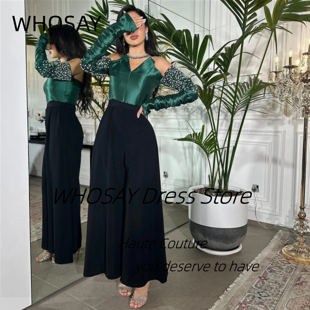 WHOSAY Customized Bead Long Sl - Women'S Formal Jumpsuit Evening Wear のレビューと価格