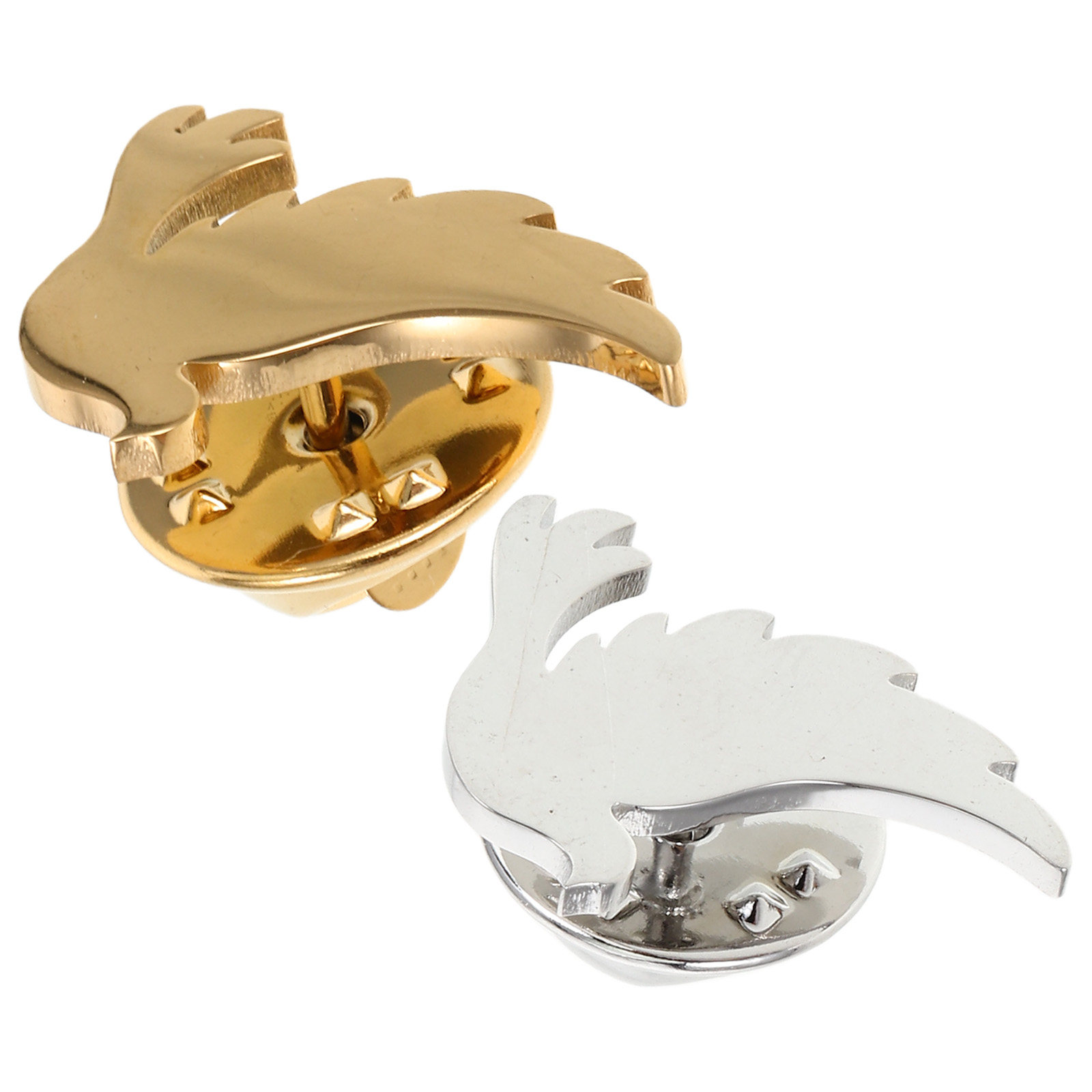 2Pcs Peace Dove Lapel Pin Allo - Women Formal Event Wear のレビューと価格