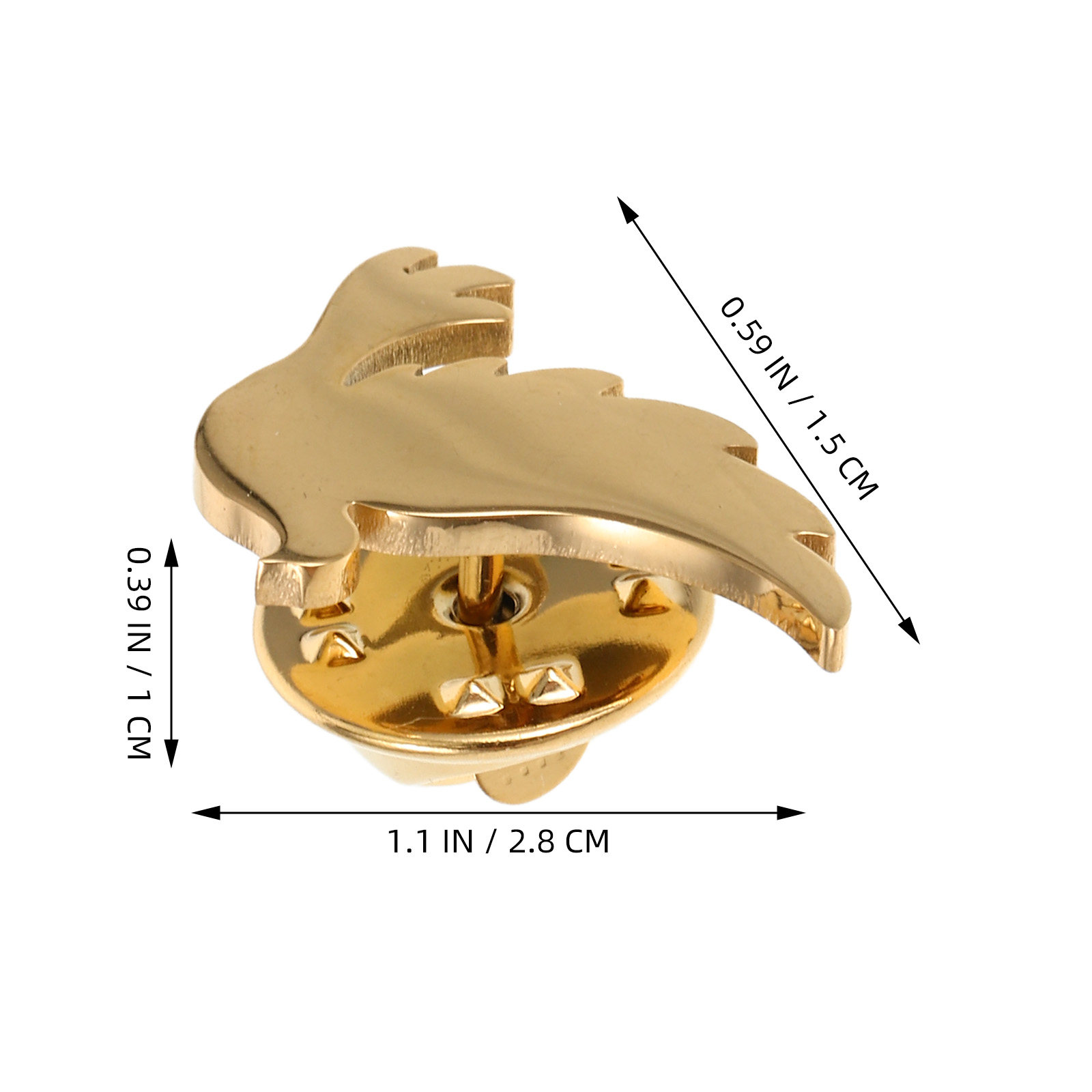 2Pcs Peace Dove Lapel Pin Allo - Women Formal Event Wear のレビューと価格