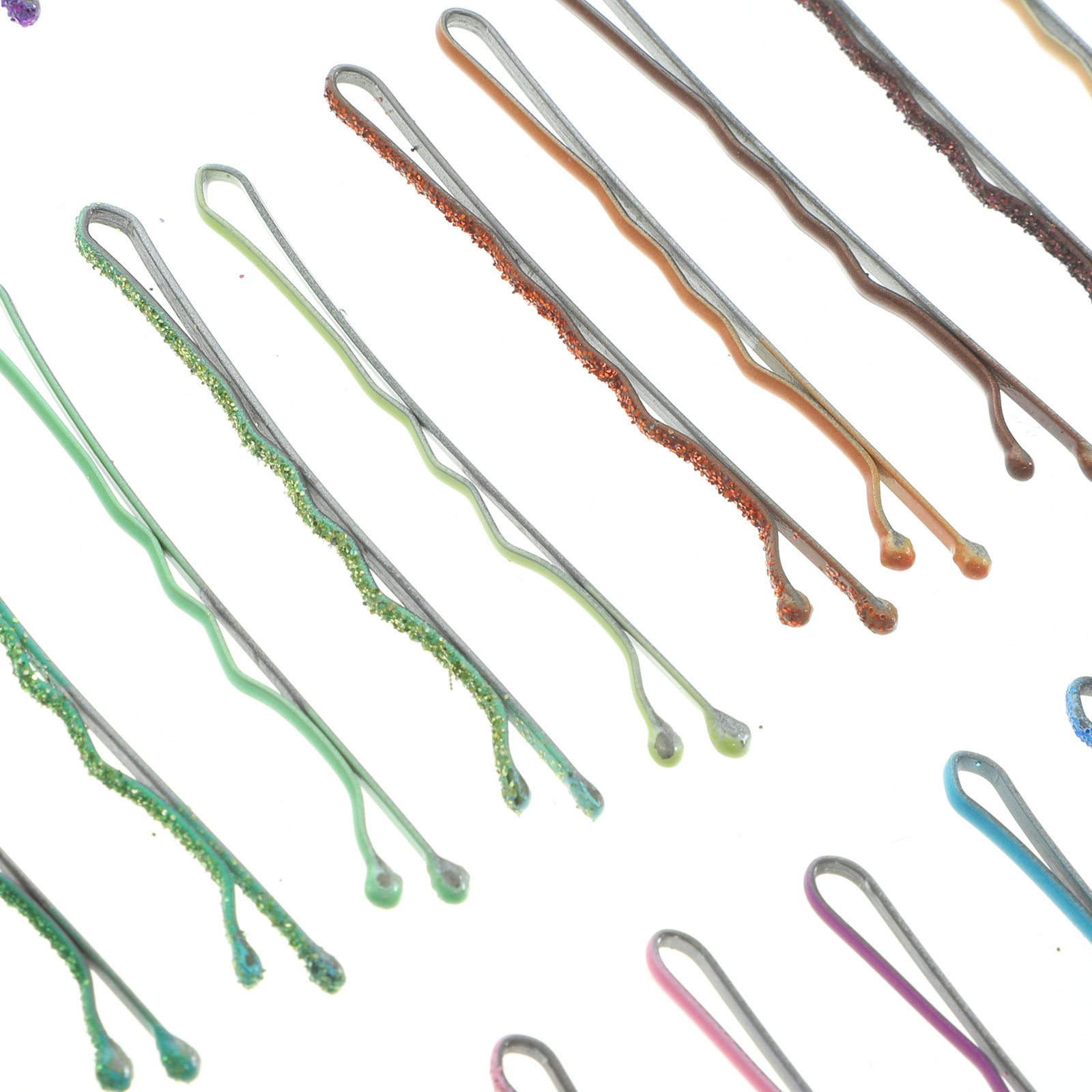 144Pcs Glitter Metal Hair Clip - Formal Wear Hairstyles For Women のレビューと価格
