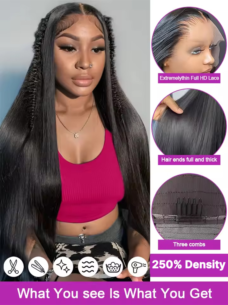 20 42 Inch 13x6 13x4 250% HD L - Formal Wear Hairstyles For Women のレビューと価格