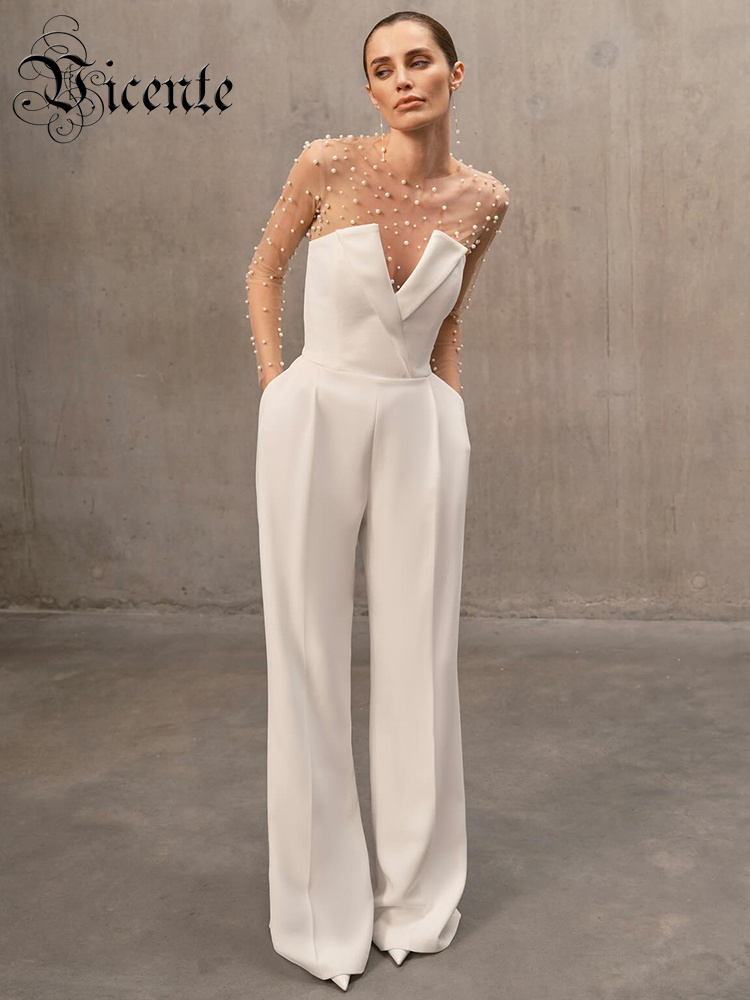 VC Women's Matching Pant Sets  - Women'S Formal Jumpsuit Evening Wear のレビューと価格