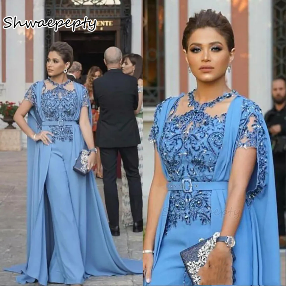 Modern Women Blue Evening Jump - Women'S Formal Jumpsuit Evening Wear のレビューと価格