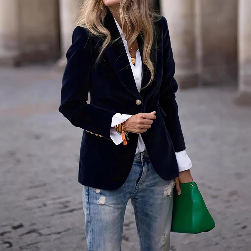 Velvet Large Size Women Prom P - Women Formal Wear Blazers のレビューと価格