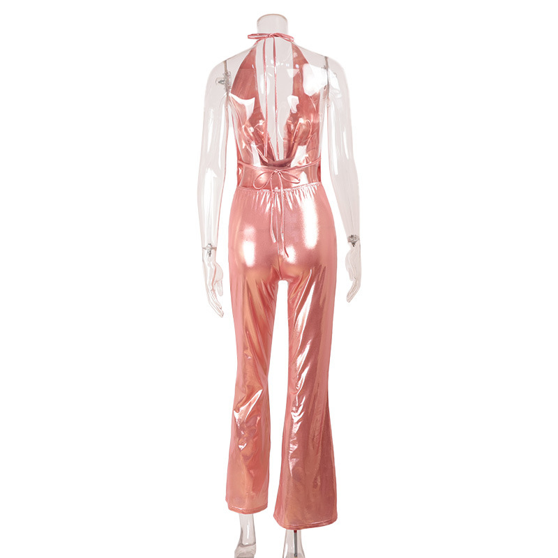 Shiny Women Jumpsuit Prom Dres - Women'S Formal Wear Jumpsuit のレビューと価格