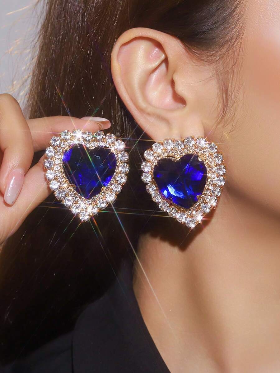 Luxury Heart-Shaped Crystal Rh - Women Formal Event Wear のレビューと価格