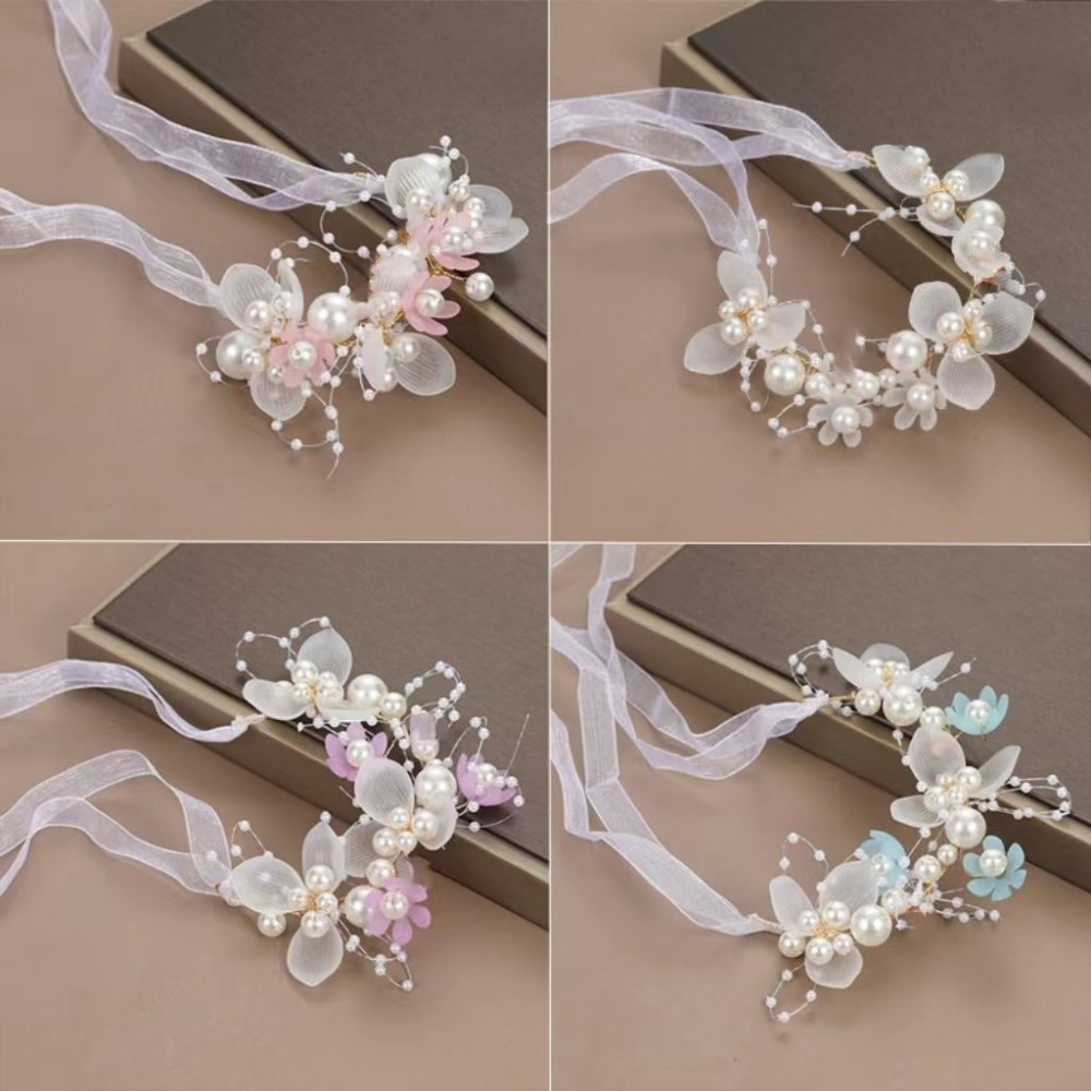 2-Pack Flower Ribbon Hair Acce - Formal Wear Hairstyles For Women のレビューと価格