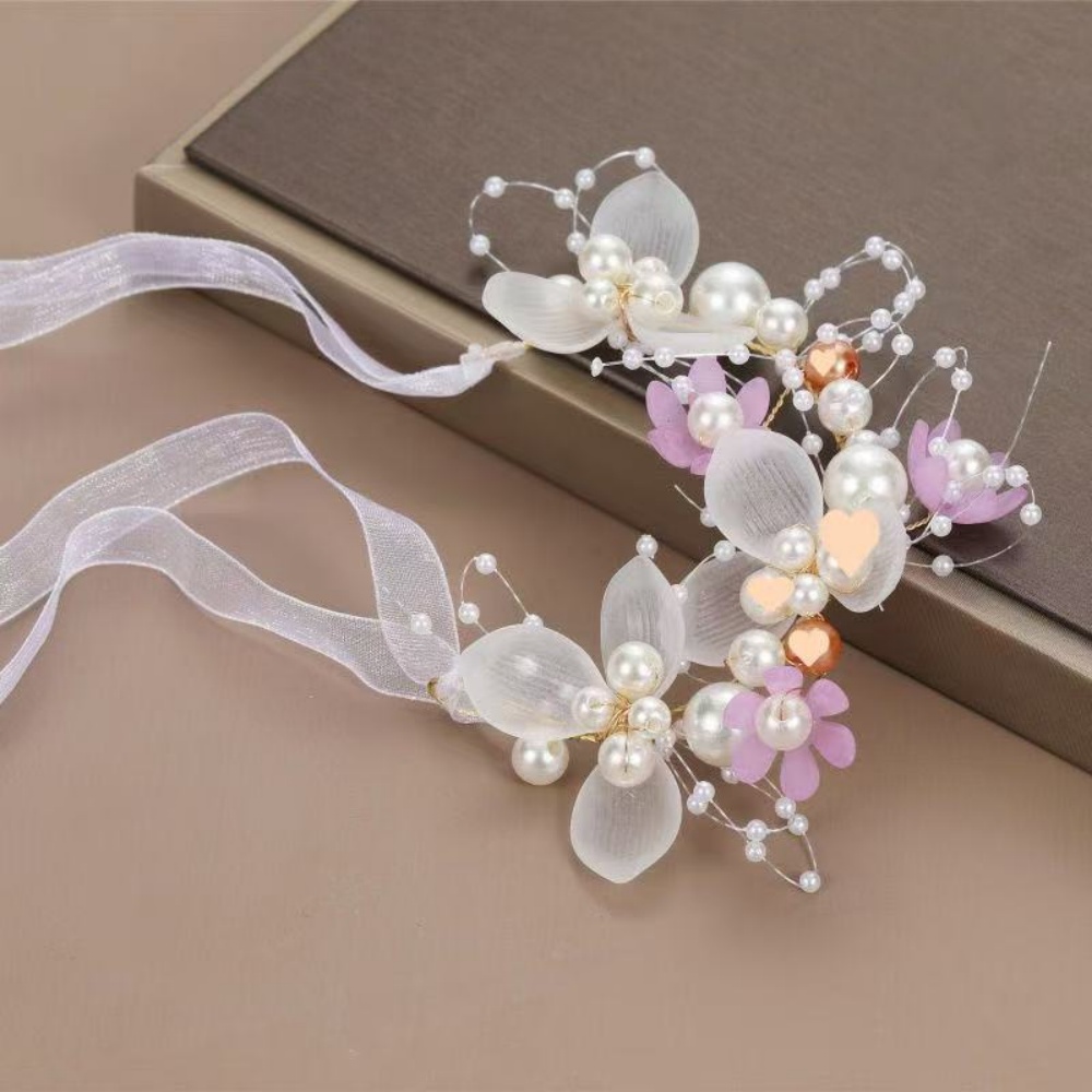 2-Pack Flower Ribbon Hair Acce - Formal Wear Hairstyles For Women のレビューと価格