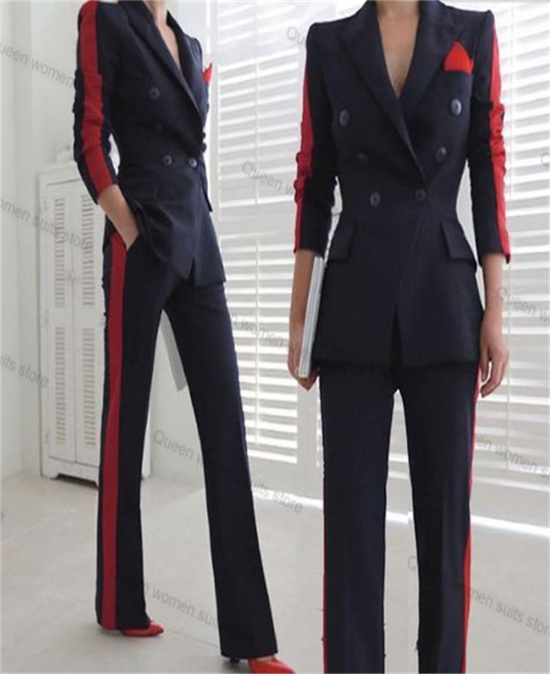 Red Black Autumn Women Suit Se - Women'S Red Formal Wear のレビューと価格