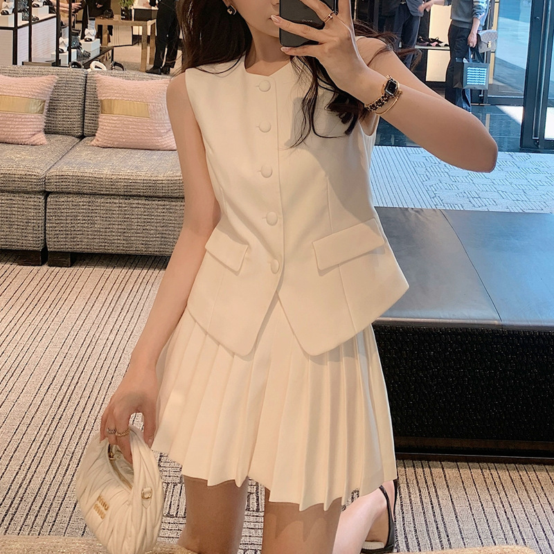 Matching Sets Solid Women Dres - Shift Dress Sleeveless のレビューと価格