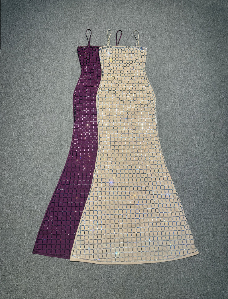 Purple Crystal Women Prom Dres - Women'S Red Formal Wear のレビューと価格