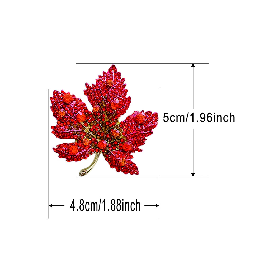 High-End Rhinestone Maple Leaf - Women Formal Event Wear のレビューと価格