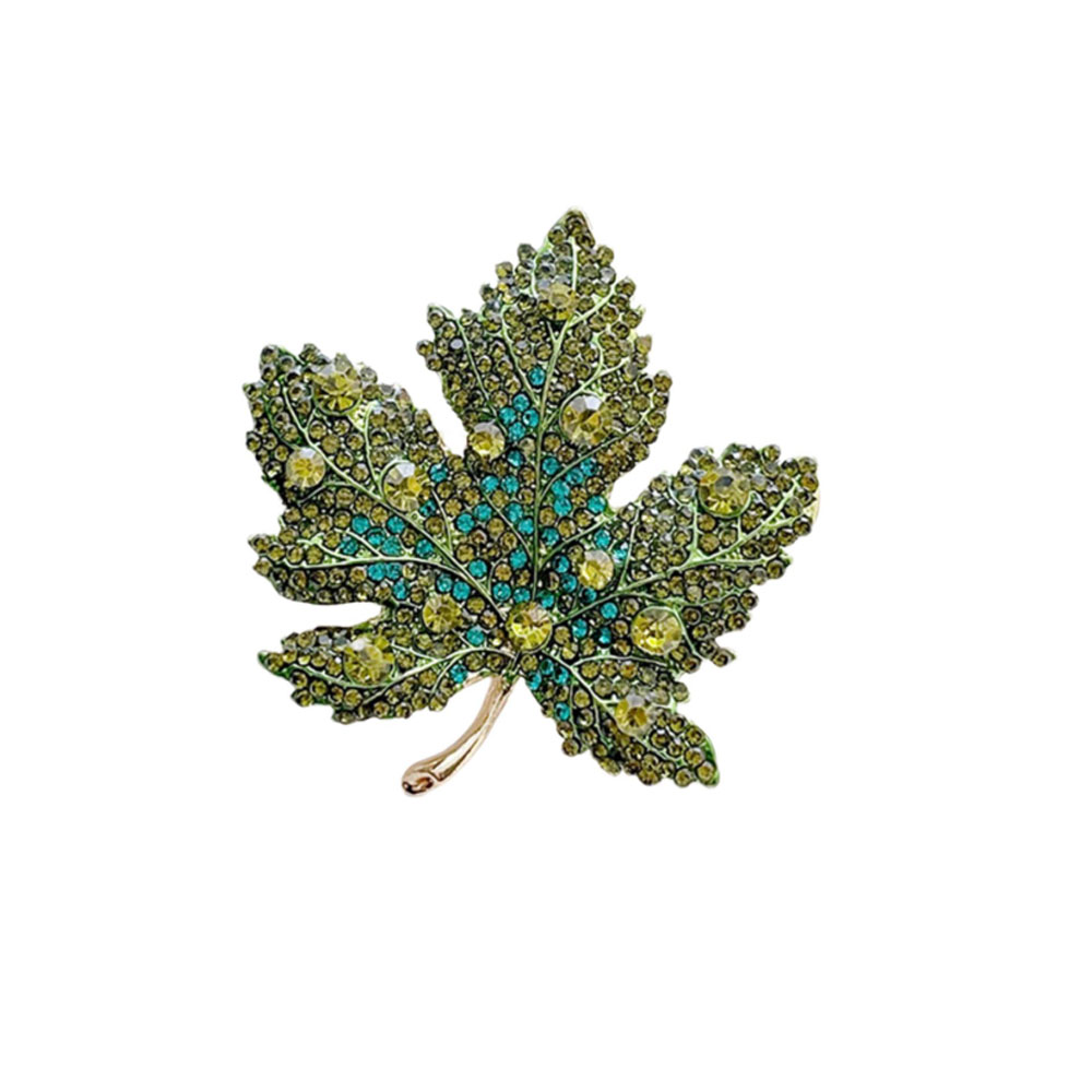 High-End Rhinestone Maple Leaf - Women Formal Event Wear のレビューと価格