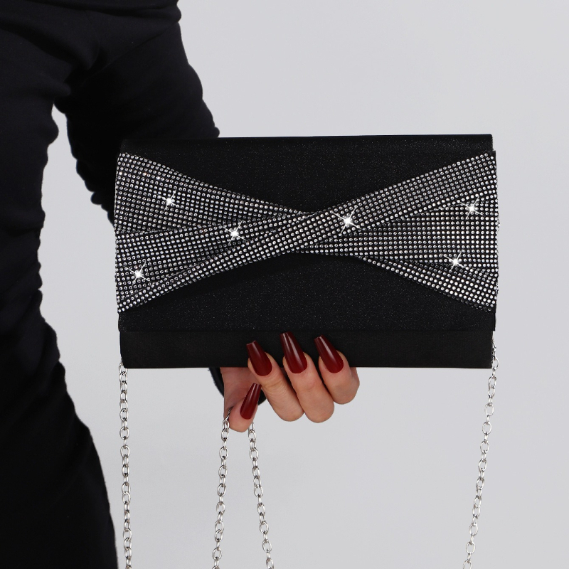 Black Square Evening Bags Fema - Formal Dress Female のレビューと価格