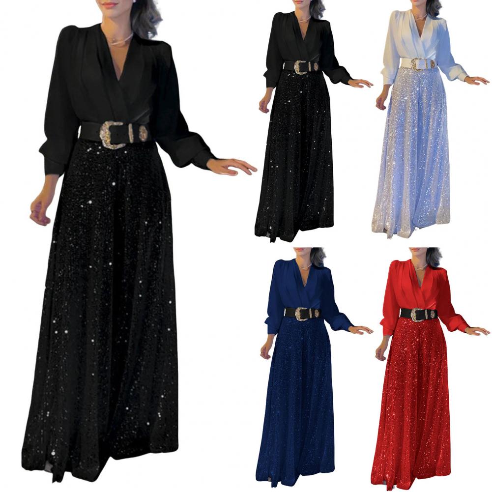 Wide-leg Jumpsuit Lady Evening - Women'S Formal Wear Jumpsuit のレビューと価格