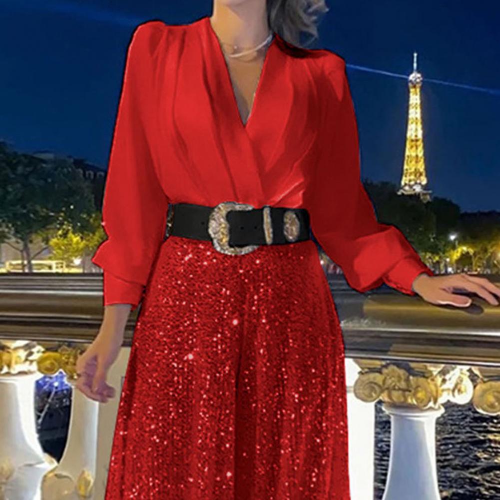 Wide-leg Jumpsuit Lady Evening - Women'S Formal Wear Jumpsuit のレビューと価格