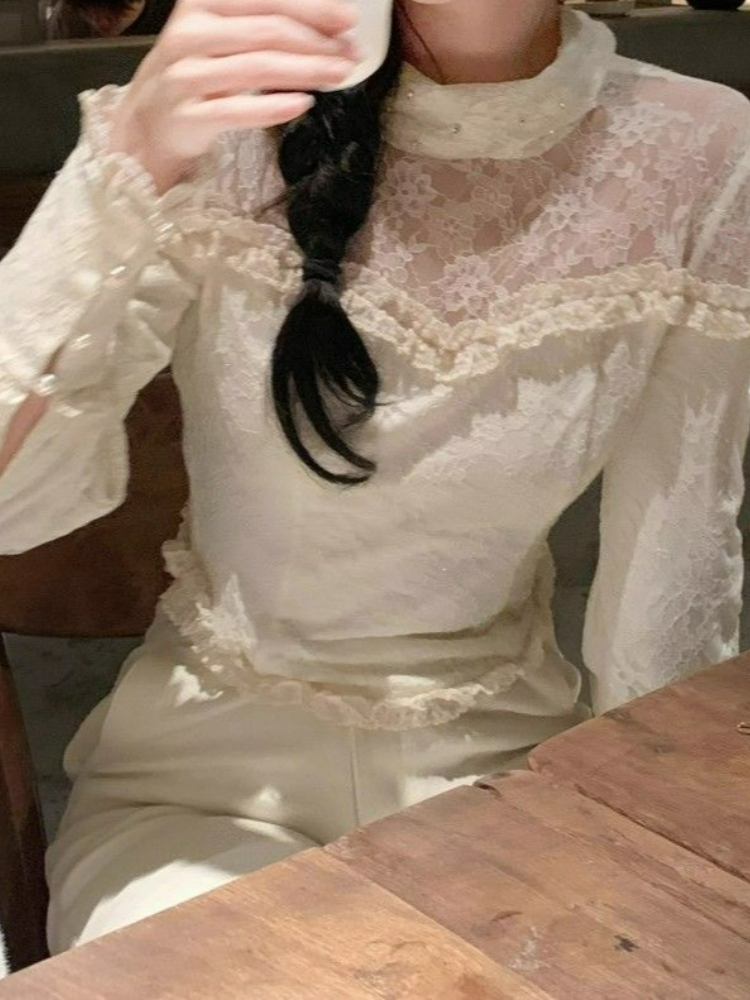 Elegant Long Sleeve Bodysuit B - Turtleneck Bodysuit Office のレビューと価格