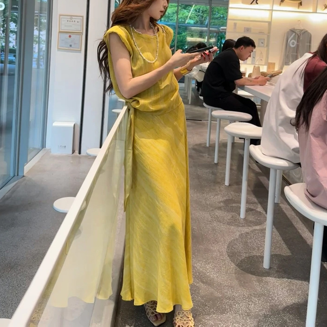 Large Size Stylish Two-piece S - Shift Dress Sleeveless のレビューと価格