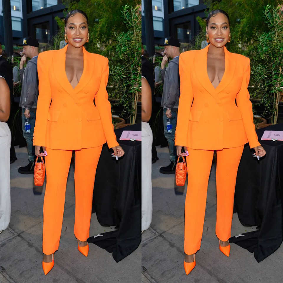 Customized Orange Spring Women - Women Formal Wear Designers のレビューと価格