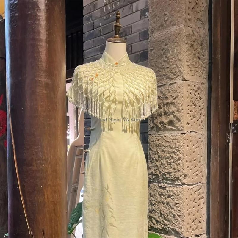  Light Pearls Decorated Pearls - Women Formal Event Wear のレビューと価格