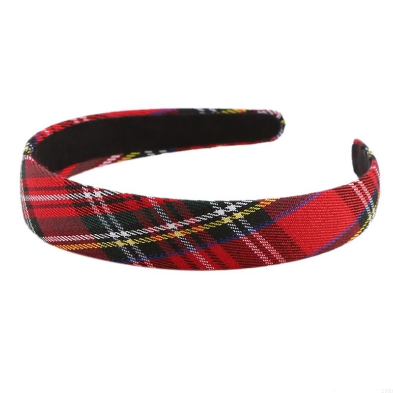 Checkered Hairhoop Fabric Wide - Formal Wear Hairstyles For Women のレビューと価格