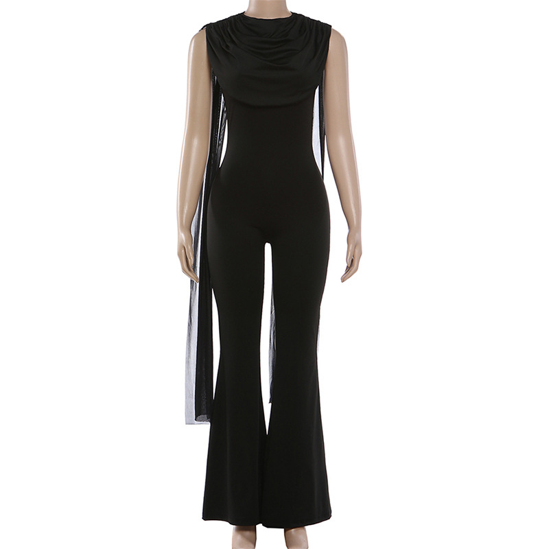 Black Women Jumpsuit Sexy Slee - Women'S Formal Wear Jumpsuit のレビューと価格
